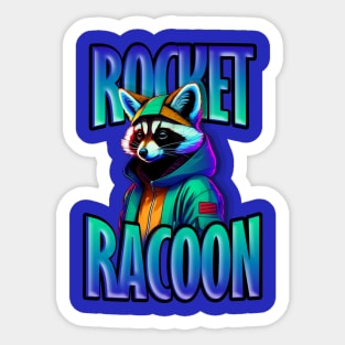 Rocket Racoon Sticker